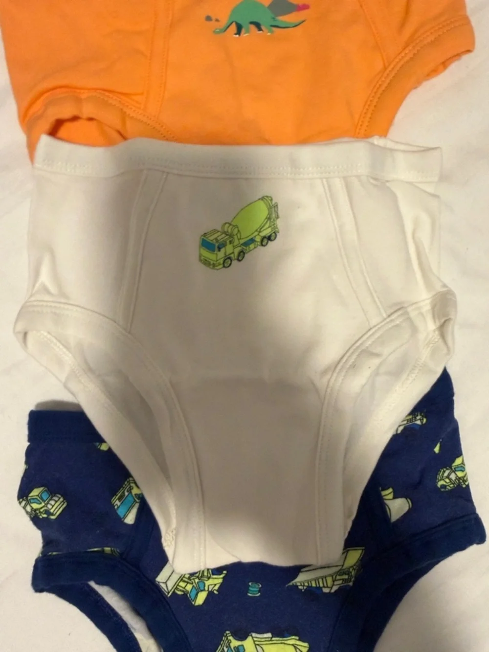 Toddler Boys' Assorted Dinosaur & Construction Briefs - Multi Color 4-5yrs